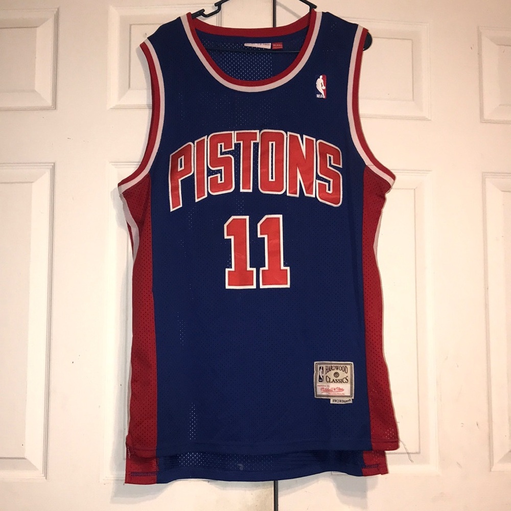 Men’s NBA Pistons Thomas Swingman Jersey